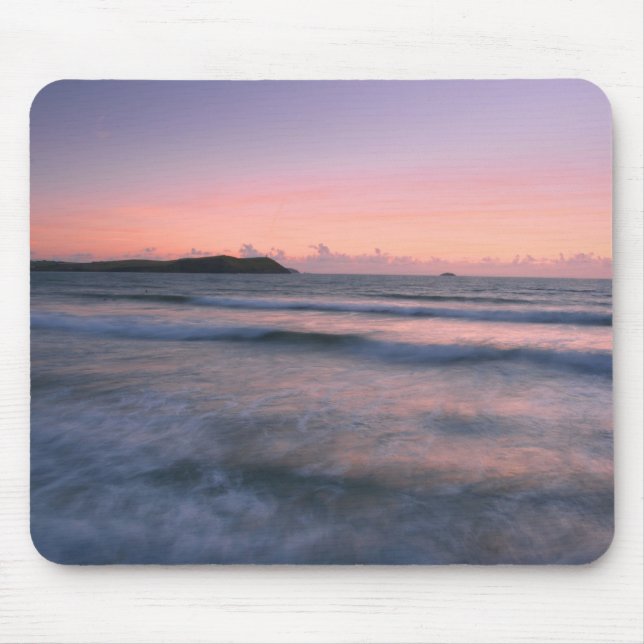 Dusk at Polzeath Mouse Pad (Front)