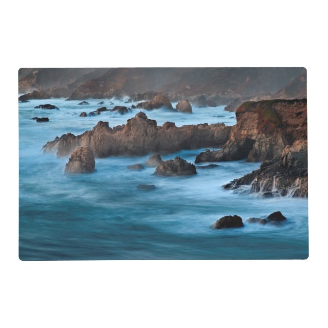 Dusk At Soberanes Cove Placemat (Front)
