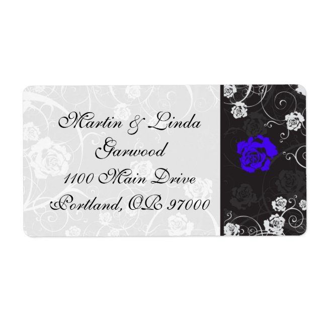 Dusk Blue Shipping Label v2 (Light) (Front)