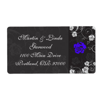 Dusk Blue Shipping Label v3