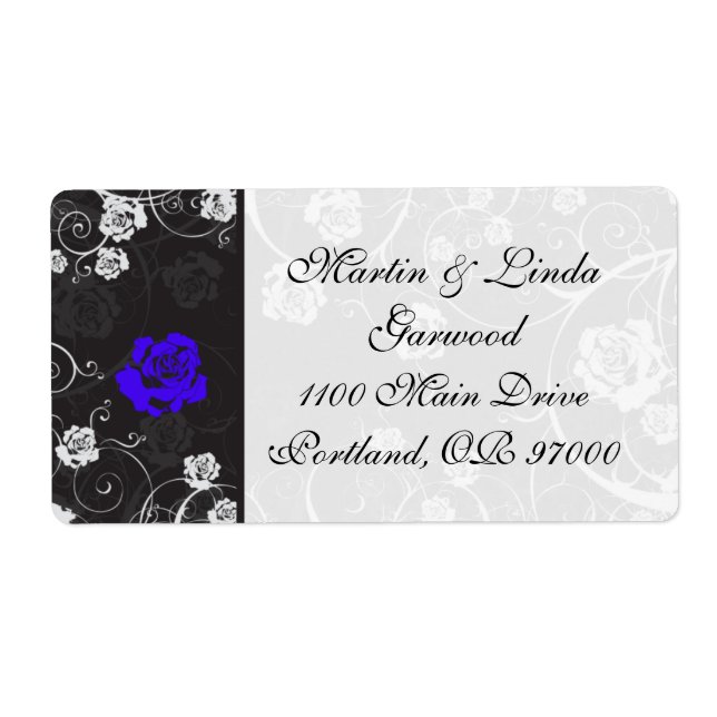 Dusk Blue Shipping Label v4 (Light) (Front)