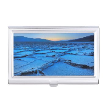 Dusk  Death Valley  California Business Card Holder by usdeserts at Zazzle