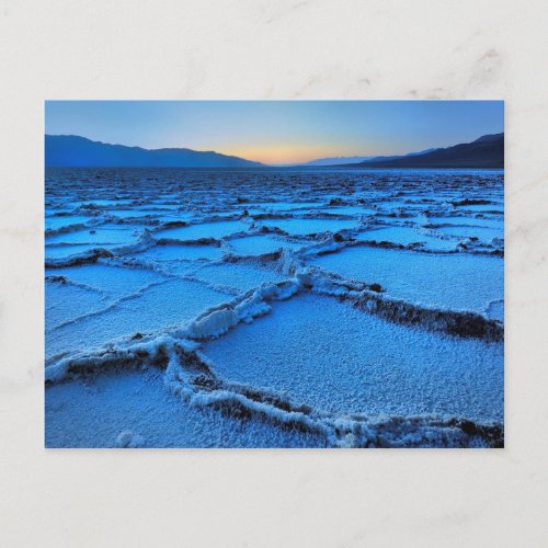 dusk Death Valley California Postcard