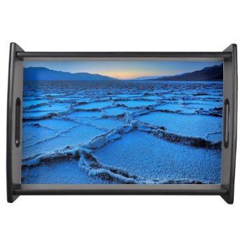 Dusk  Death Valley  California Serving Tray by usdeserts at Zazzle