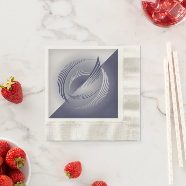 Dusk feathers napkins (Insitu)