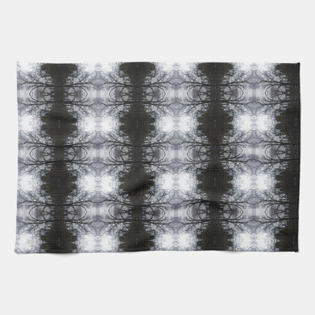 Dusk in Central Park Kitchen Towel (Horizontal)