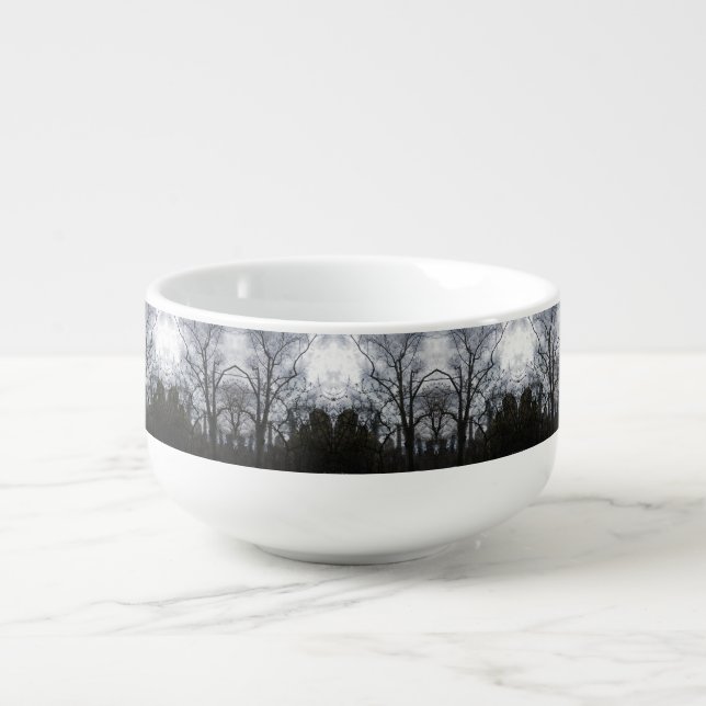 Dusk in Central Park, New York City Soup Mug (Front)