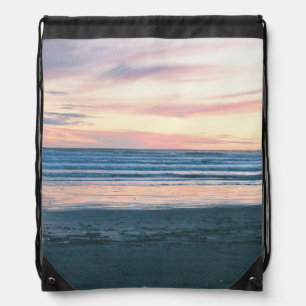 Dusk in Klamath, California..... Drawstring Bag
