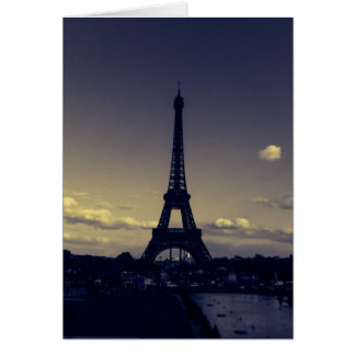 Dusk in the City of Lights Cards