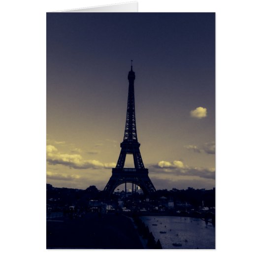 Dusk in the City of Lights Cards (Front)
