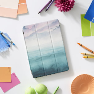 Dusk on the Bay - Watercolor iPad Pro Cover