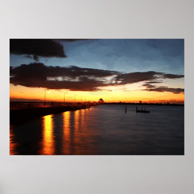 Dusk Painting Poster (Front)