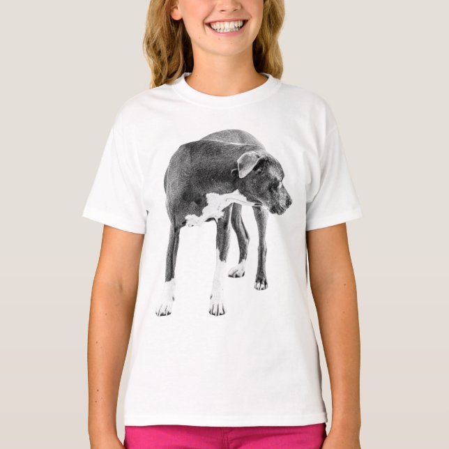 Dusk Patrol, Ears Up T-Shirt (Front)