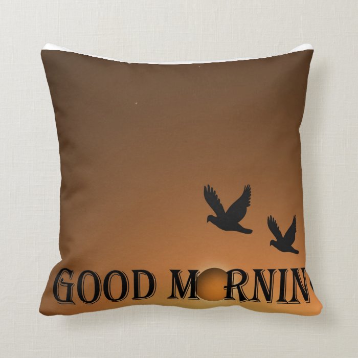 dusk photo and word refresh written on pillow