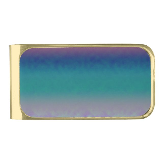 Dusk Prism Gold Finish Money Clip (Front)