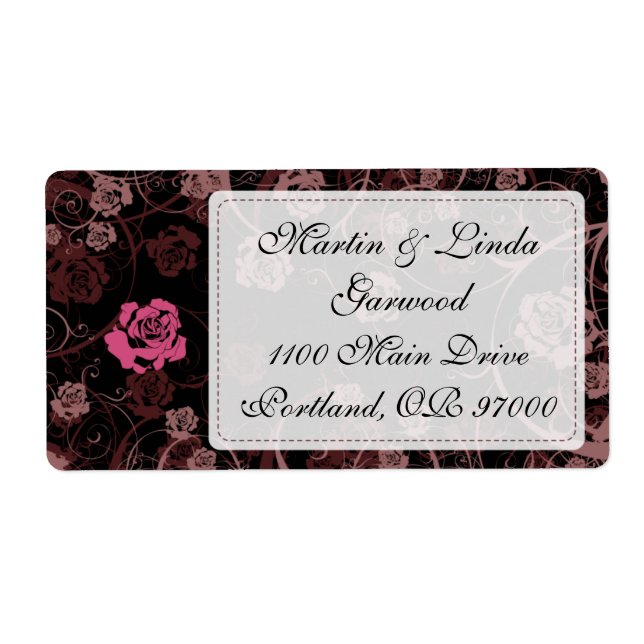 Dusk Romance Shipping Label v3 (Light) (Front)