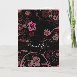 Dusk Romance Thank You v2 Card