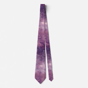 Dusk Rose Galaxy Series Design 1  Neck Tie