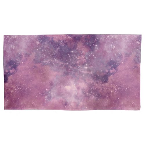 Dusk Rose Galaxy Series Design 1  Pillow Case