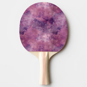 Dusk Rose Galaxy Series Design 1 Ping Pong Paddle