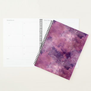Dusk Rose Galaxy Series Design 1 Planner