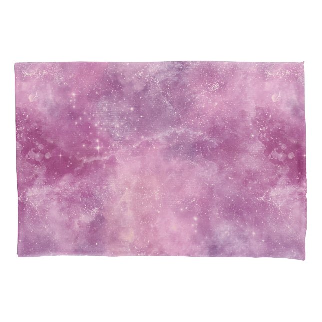 Dusk Rose Galaxy Series Design 2  Pillow Case (Front-Left)