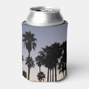Dusk with Palm Trees Tropical Scene Can Cooler