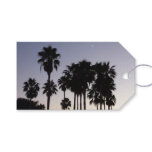 Dusk with Palm Trees Tropical Scene Gift Tags