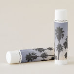 Dusk with Palm Trees Tropical Scene Lip Balm