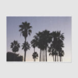 Dusk with Palm Trees Tropical Scene Tissue Paper