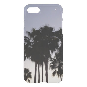 Dusk with Palm Trees Tropical Scene iPhone SE/8/7 Case