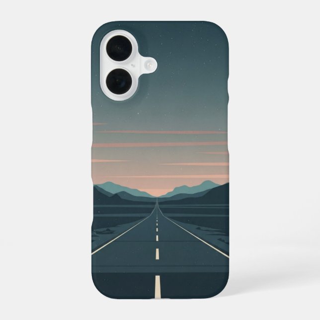 Duskbound Road iPhone Case (Back)