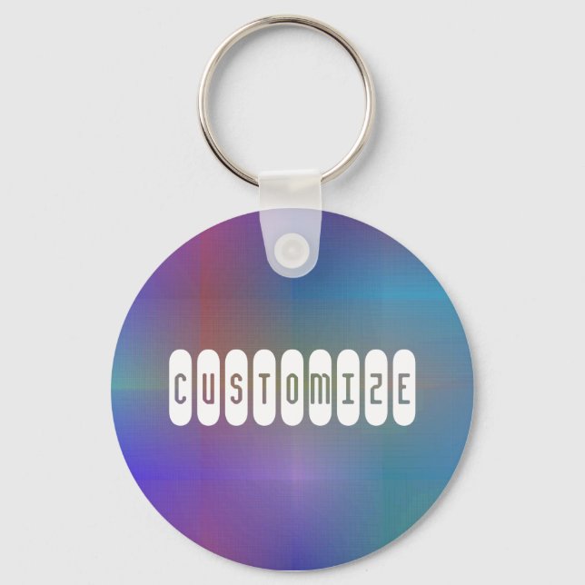 Dusky Color I - Template Keychain (Front)