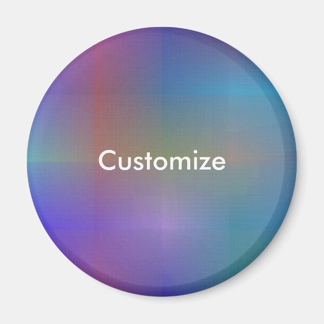 Dusky Color I - Template Magnet (Front)