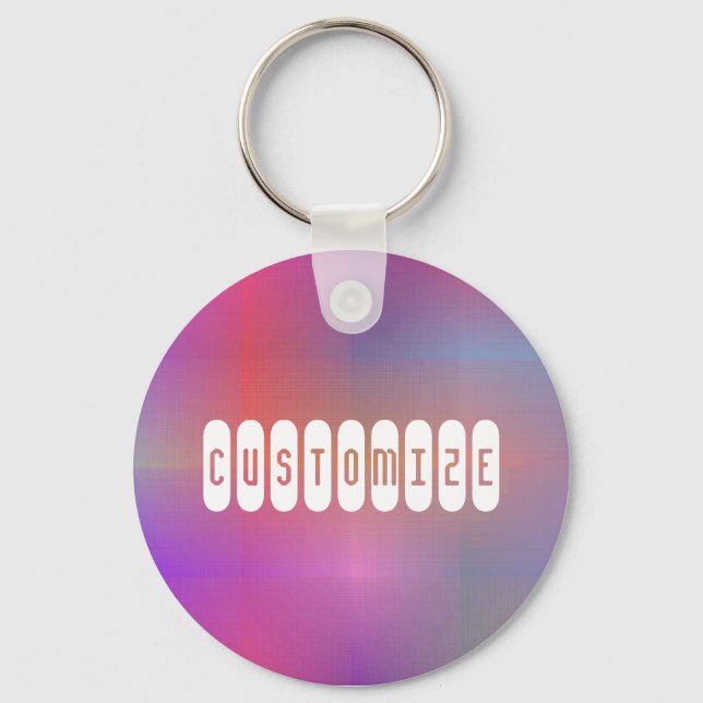 Dusky Color III - Template Keychain (Front)
