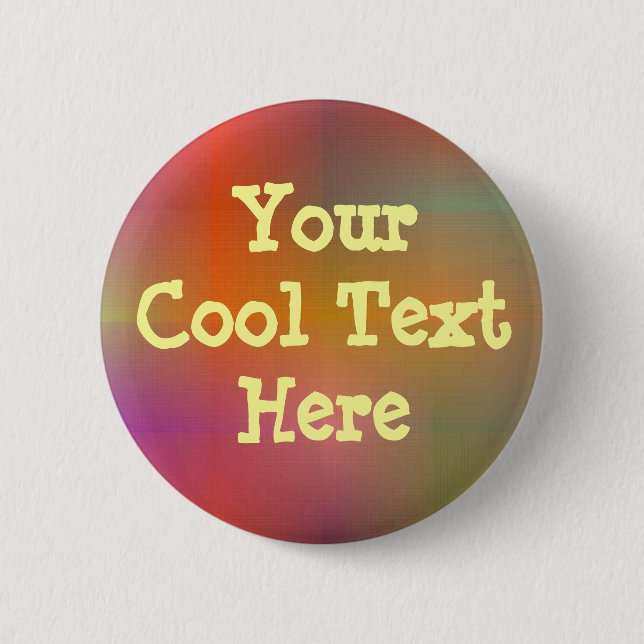 "Dusky Color IV" Template - Customized Button (Front)