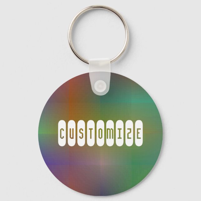 Dusky Color VI - Template Keychain (Front)
