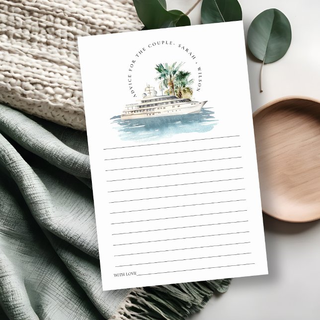 Dusky Cruise Ship Palm Seascape Advice For Couple (Creator Uploaded)