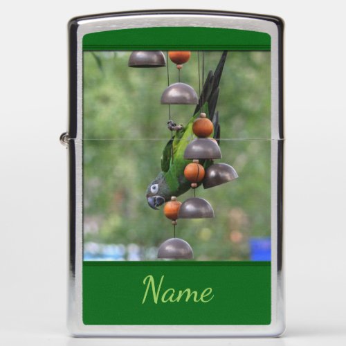 Dusky Headed Conure Parrot Personalized Animal Zippo Lighter