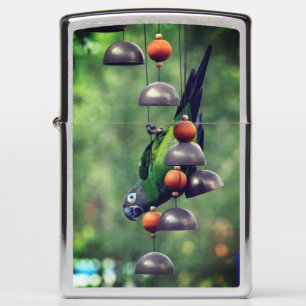 Dusky Headed Conure Parrot Upside Down Zippo Lighter