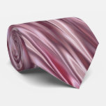 Dusky Mauve And Pink Stripes Tie at Zazzle