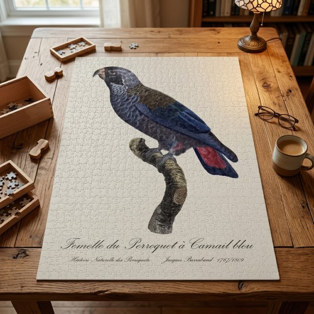 Dusky Parrot or Dusky Pionus, Pionus fuscus Jigsaw Puzzle (Dusky Parrot or Dusky Pionus, Pionus fuscus. Jigsaw Puzzle)