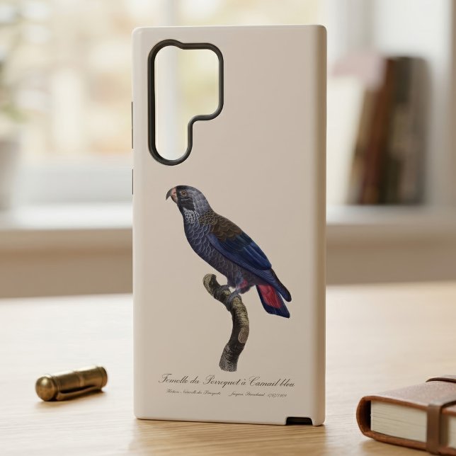 Dusky Parrot or Dusky Pionus, Pionus fuscus Samsung Galaxy Case (Dusky Parrot or Dusky Pionus, Pionus fuscus. Case)