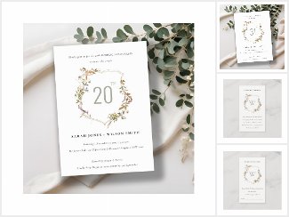 Dusky Pink Blush Wildflower Collection