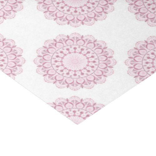 Dusky Rose Confetti Lace Classic Polka Dots Craft Tissue Paper
