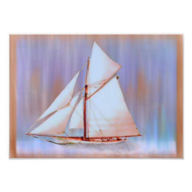 Dusky Sails photo print (Front)