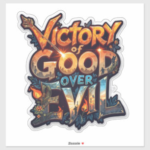 Dussehra 2025 Symbol of Triumph – Cutout Sticker 