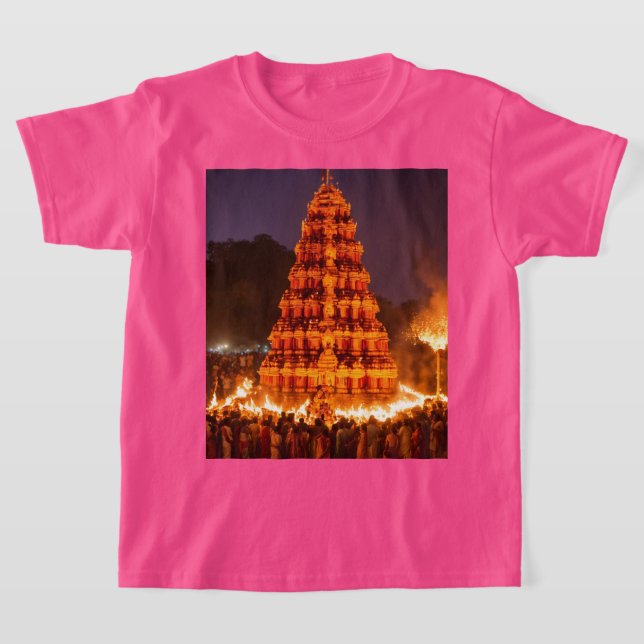 "Dussehra: A Celebration of Truth  T-Shirt (Laydown)