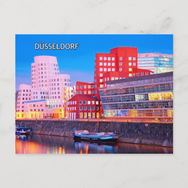 Düsseldorf 02E Postcard (Front)