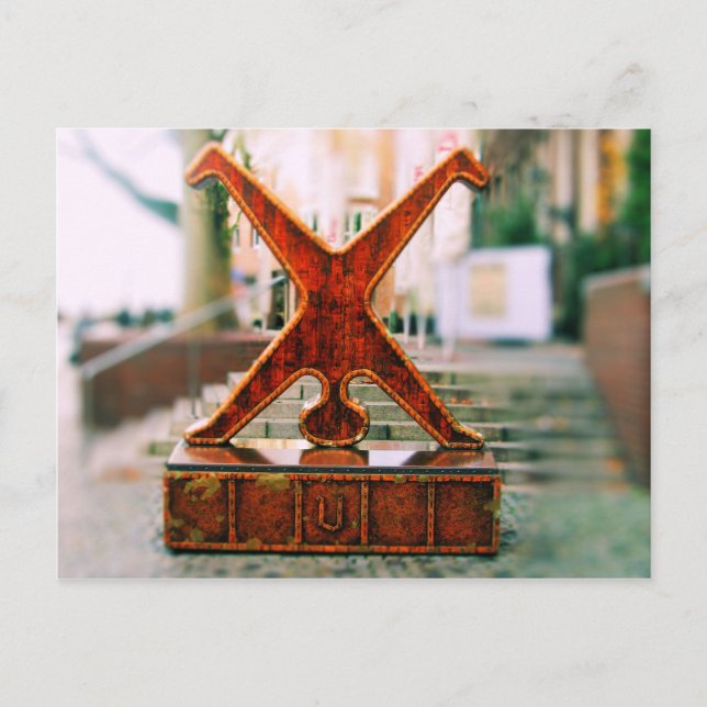 Dusseldorf Cartwheel Postcard (Front)